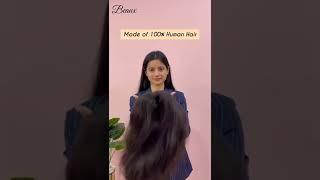 Hair wig | 100% human hair | Beaux Hair extensions | Easy apply | Alopecia | Cancer wigs | India