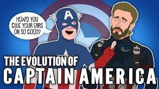 The Evolution of Captain America (Animated)