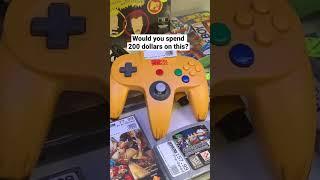 Would you spend 200 dollars on a rare N64 controller?