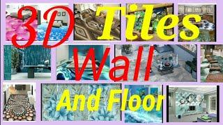 3D Tiles Wall and Floor 99 ideas.Kajariya tiles.Mr. Virendra kumar.Home decorater.