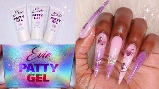 Testing Patty Gel From Long Hair Pretty Nails | Stiletto Polygel Nail Tutorial