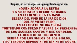 SE  LE A LA DADO PODER A LA BESTIA DE HORADAR EL TEMPLO Y BLASFEMAR DE DIOS.