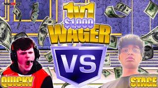 INSANE $1000 NBA2K25 WAGER VS THE BEST LOCK IN THE WORLD !!!