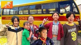 ブータンの学校へ行ってみよう！ 幸せ教育　かえであーたん　Kaede and Ahtan Family trip to Bhutan