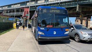 MTA B6 Limited bus #7839 full ride from Bay Pkwy & McDonald Av to Bay Pkwy & 86 St.