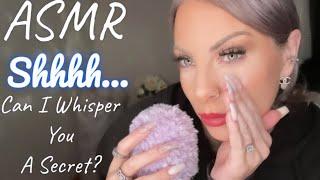 ASMR Whisper & Natural Mouth Sounds Telling You Secrets About Me In Your Ear