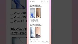 Universal Combo Folders (ViVo Curved Display)#youtubeshorts #folderlist