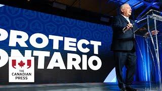 Premier Doug Ford urging Buy Ontario approach as tariffs loom