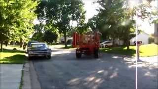 Driving my fully restored 1932 White Hauenstein Beer truck