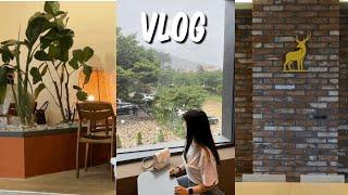 VLOG | 일상 브이로그/비오는날 데이트. 대구데이트. 커플브이로그. 5년차커플. 청도나들이. 로카커피. 신전떡볶이