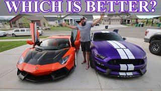 Aventador vs. Shelby: 5 Reasons a Shelby GT350 is better & Ceramic Coating Time!