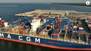 CMA CGM has inaugurated services to the Baltic Hub