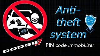 2023 Dodge Charger Scat Pack 392 - Anti theft system / PIN code immobilizer