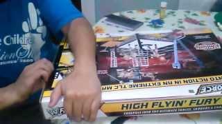 WWE FlexForce High Flyin' Fury Playset Opening