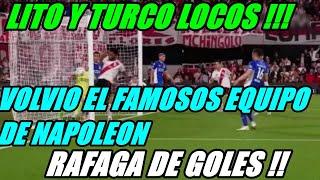 LILO Y TURCO LOCOS #RIVER 4-1 #ATLETICOTUCUMAN ESTE ES EL FAMOSO EQUIPO DE NAPOLEON #GALLARDO