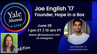 Yale Alumni LIVE: Joe English ’17