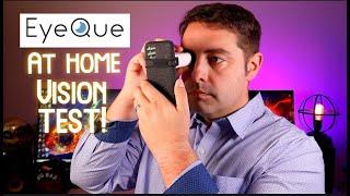 EyeQue VisionCheck At Home Personal Smartphone Vision Test! Full Demo and Review!