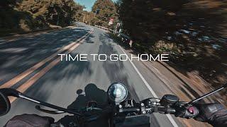 Royal Enfield Hunter 350 | DJI Osmo Action 5 Pro | POV Pure Sound | Cinematic 4k || The Ride Back