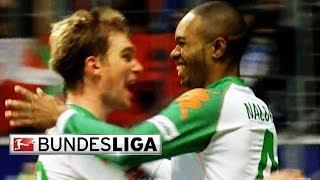 Naldo Scores the Bundesliga's Only Hat-Trick by a Defender