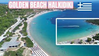 Jedna od najlepših plaža na Halkidikiju-Golden beach