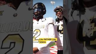 Like Father, Like Son #CoachPrime #ShedeurSanders #ShiloSanders #ColoradoFootball