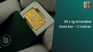 A Smart Choice: 25 x 1g SmartBox by C.Hafner | The Gold Bullion Company