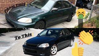 K24a2 Honda Civic Ek Sedan Transformation