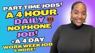  WORK 4 HOURS A DAY PART TIME REVIEWING RECORDS! + A 4 DAY WORK WEEK JOB! WORK FROM HOME JOBS 2024