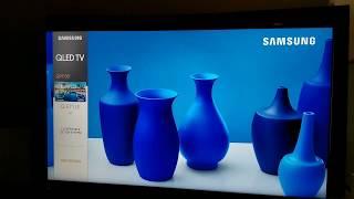 Samsung Q7 QLED 4k TV Demo Mode Must Watch For a first look of Pure Beauty WOW!