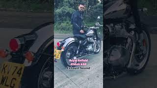 Royal Enfield classic 650 exhaust sound