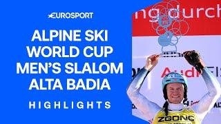 Timon Haugan Triumphs In Alta Badia  | FIS Alpine Ski World Cup 2024/25 Highlights