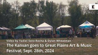 VLOG: The Kansan goes to the Great Plains Art and Music Festival