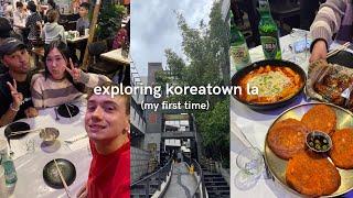 LA VLOG 4 | koreatown, louders, kpop albums, and lots of food