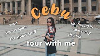 CEBU TOUR WITH ME | SINULOG 2019 | A Chill Travel Vlog  | Sittie Saheda