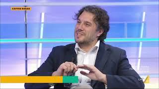 Francesco Silvestri ospite a "Coffee Break" La7 22/10/2024