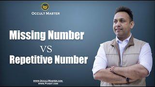 हिंदी में- Secret of Missing Number vs Repetitive Number Numerology