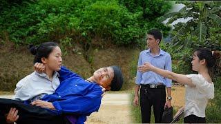 The old lady has a heart attack a homeless girl finds the old lady and what must she do to save her?