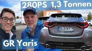 Toyota GR Yaris 2025 Probefahrt mit German Television Sven