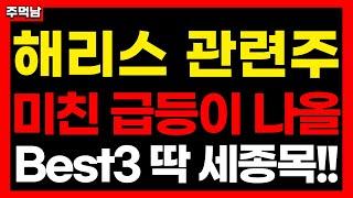 [해리스 관련주] 반드시 크게 가는 종목 베스트3 완벽 정리!! 테마주 급등주 해리스 관련주 신재생에너지 관련주 풍력 관련주