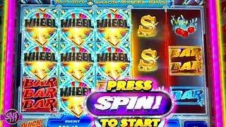 Quick Spin SUPER CHARGED 7s BONUSES & PLAY!!! 1c slot by Ainsworth !!!