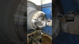 Workpieces processed and welded by the lathe #cnc #mechanic