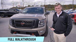 2021 Nissan Titan PRO-4X Full Walkthrough/Review|Nissan of Cookeville