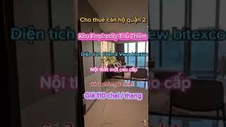 Cho thuê căn hộ Empire City quận 2 view Bitexco 130m2 nhà đẹp 3 phòng 0977771919 #tungvilla