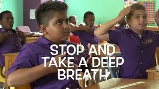 See how this teacher calms her unruly students down in three easy steps!