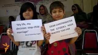 Protest Against Child Marriage In Pakistan