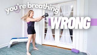 HOW TO BREATHE WHILE STRENGTH TRAINING