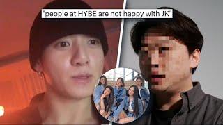 HYBE Staff Got JK REMOVED? JK FINALLY REPLIES To Backlash For Supporting NewJeans? JK Posts DELETED