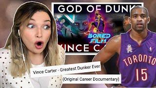 New Zealand Girl Reacts to VINCE CARTER CAREER DOCUMENTARY 