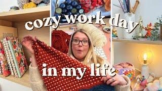 Knit & Crochet Pattern Designer | A Cozy Work Day In My Life