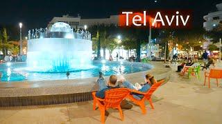 Fascinating TEL AVIV. Night Walk Through the STREETS OF THE CITY